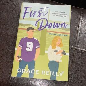 First Down Special Edition Book Grace Reilly